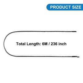 sourcing map 41A5250 Garage Door Openers Belt for 7ft Door, Garage Door Opener Belt Assembly, Belt Drive
