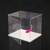 Hinged Display Case Made of Transparent Acrylic for Assembling the