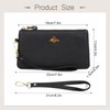 imeetu Women's Wristlet Clutch Purse Leather Cell Phone Wallet Handbag