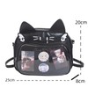 PandaSays Pain Bag, Pushing Bag, Shoulder Bag, Showing Bag, Clear,