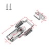 2-1/4 Inch Spring Loaded Toggle Latch 6Pcs, Stainless Steel Draw