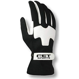 FET Sports 3D Lightweight Glove Black/White M FT3DLW06