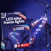 Brightz CosmicBrightz LED Bike Frame Rope Light, Patriotic - 6.5-Foot