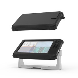 Koroao Fish Finder Protective Silicone Skin Case and Sun Cover for Lowrance Eagle Eye 9’’ and Lowrance Eagle 9’’– Full-Coverage, Anti-Scratch, Non-Slip Case（Black）