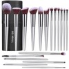BS-MALL Makeup Brush Set 18 Pcs Premium Synthetic Foundation Powder