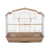 Prevue Pet Products SP50051 Barn Style Bird Cage, Brown/White
