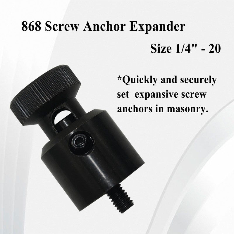 Ebrmeiwo 868 Screw Anchor Expander, 1/4"-20, Fits Anchor 84299 Power