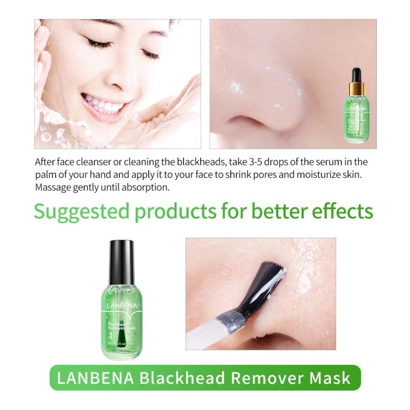 Lanbena Mascarilla Eliminadora De Puntos Negros, Mascarilla