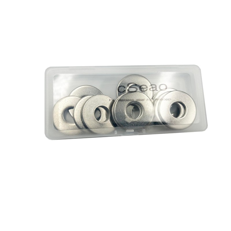 cSeao 100pcs 10# (3/16") ID x 1/2" OD 1.0 Thickness