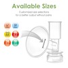 Maymom Flange Compatible with Ameda Purely Yours Pump, Finesse, NOT