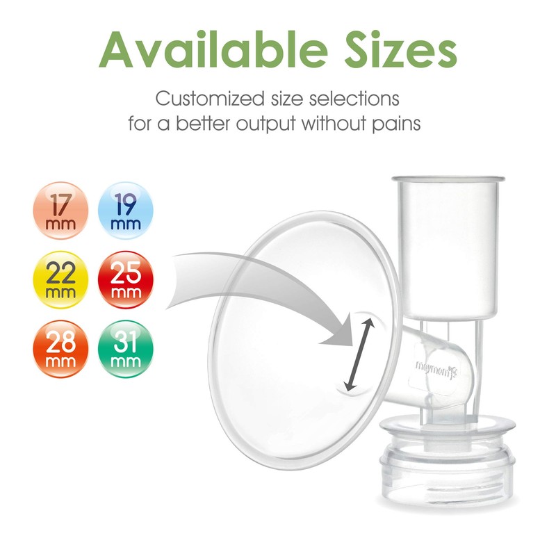 Maymom Flange Compatible with Ameda Purely Yours Pump, Finesse, NOT