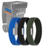 Trash Can Bands, Hongmed Heavy Duty Rubber Bands Fit 50