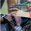 4 Pieces Snap Ring Pliers Set, 7 Inch Heavy Duty