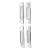 4 Sets Exterior Door Handle Cover ABS Chrome Weatherproof Replacement