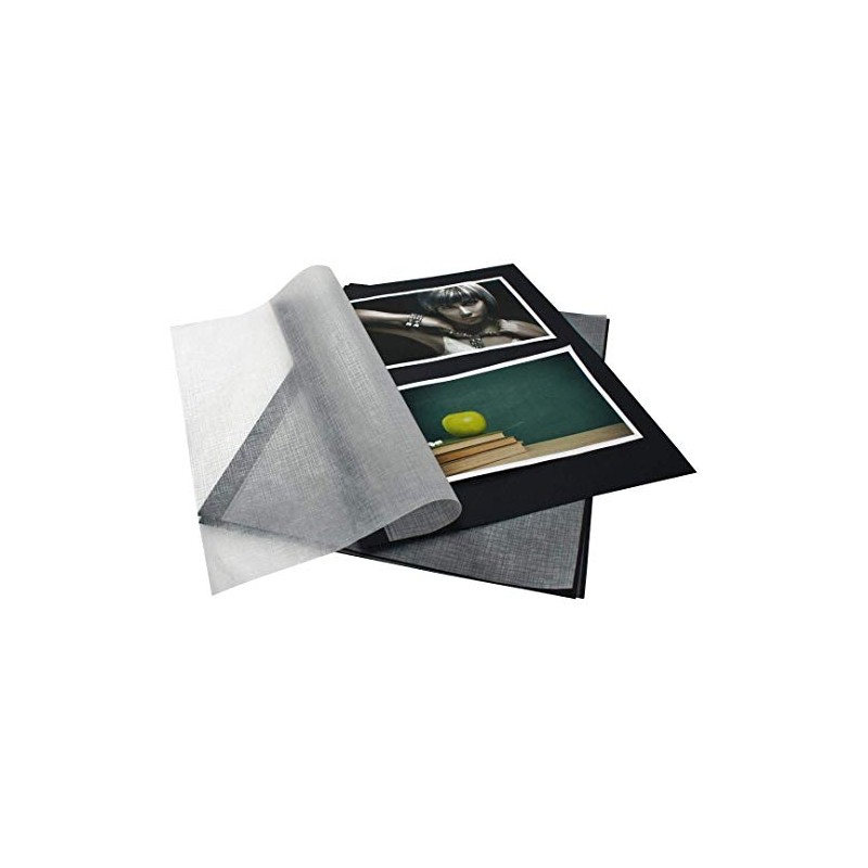Goldbuch 83 006 Photo Card Black with Protective Sheets DIN