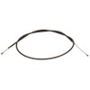 Bowden cable, handbrake - black - S50, S51, S53, S70,