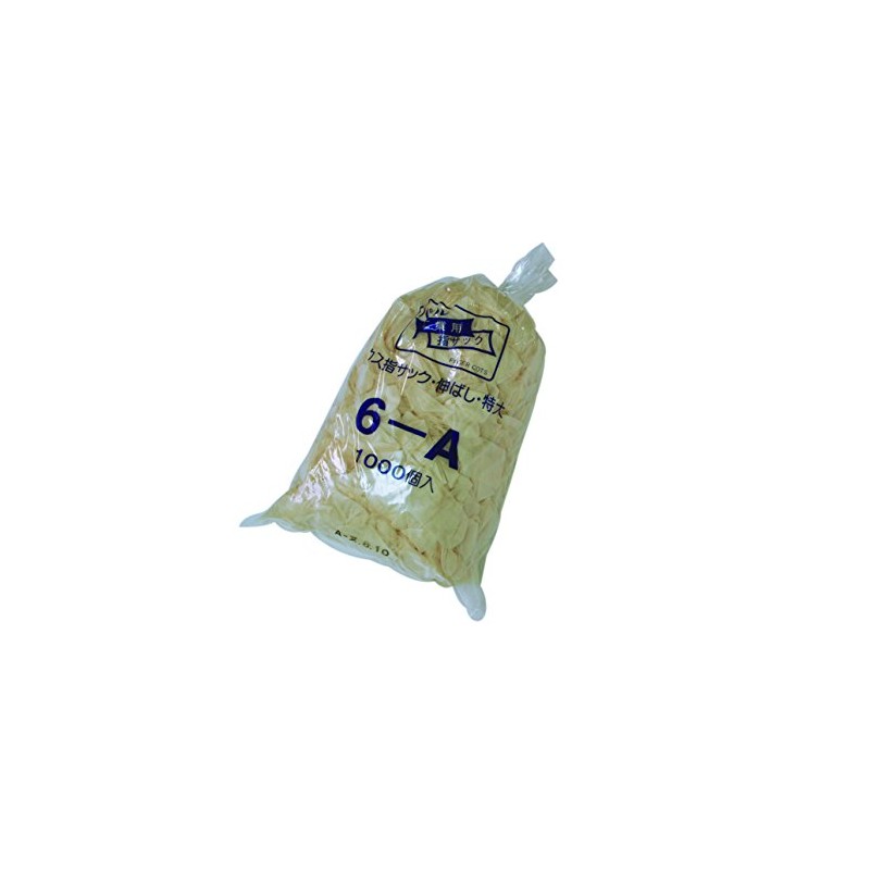 Funabori Rubber Pearl Natural Rubber Thin Finger Sack, 6-A, Extra