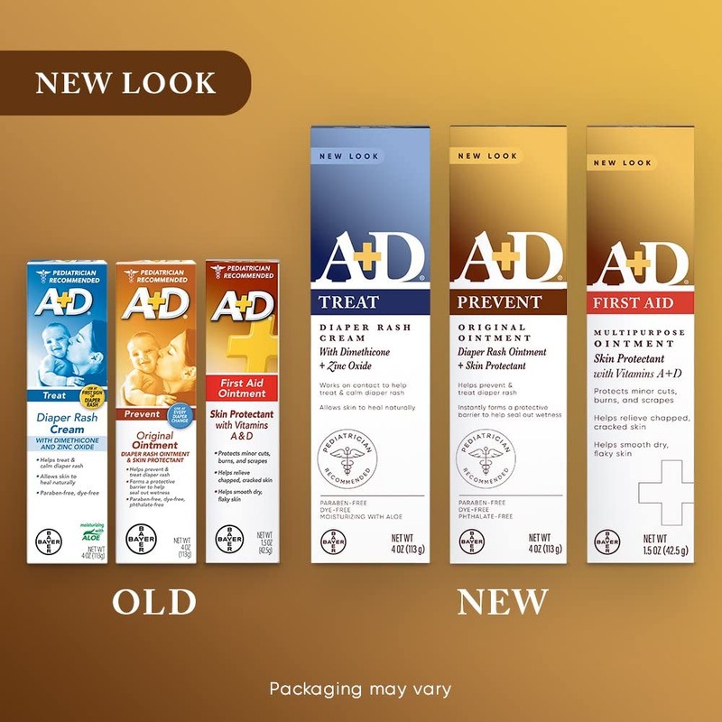 A&D First Aid Ointment - 1.5 oz, Pack of 4