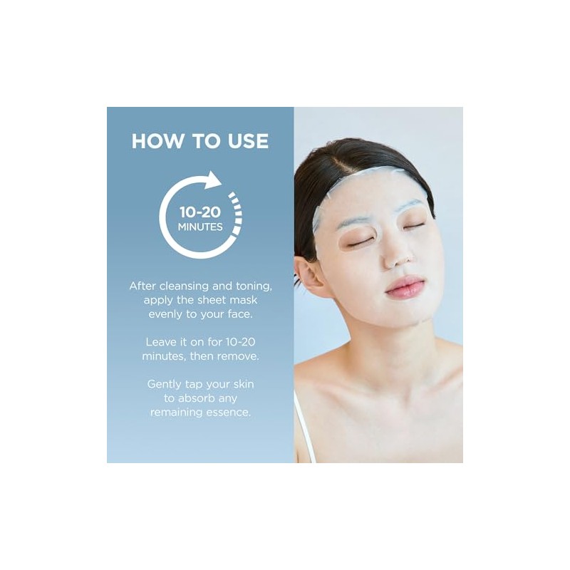 SKIN1004 Madagascar Centella Hyalu-Cica Hydrating Mask 23ml x 5ea