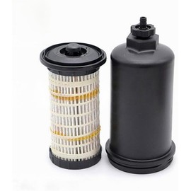 SHENYYDNR Fuel Filter Assembly 360-8958 360-8960 Compatible with Caterpillar CAT C6.6 C7.1 C4.4 Engine 312D 313 314E 316F 320E 323 329E 335F Excavator 3608958 3608960
