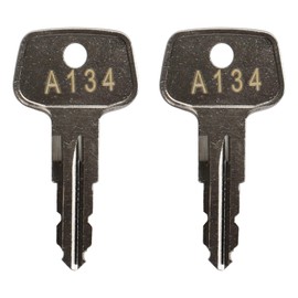 A134 Yakima Replacement Key,SKS roof Rack Key,Replacement Keys for Yakima SKS Ski,Roof Racks,Cargo Box,Carrier Racks and Crossbars with Code Series A134[2 pcs]