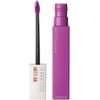 Maybelline SuperStay Matte Ink Labial Líquido, Larga Duración 16 Horas,