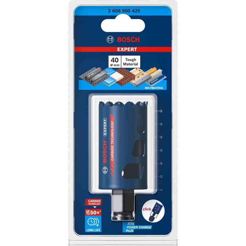 Bosch Professional 1x Expert Tough Material Hole Saw for (Wood