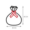 ALFAPAC - 25 freezer bags, with binding, large, Vegetal Origin