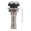 TR416 Tire Valve Stem 1.5 Inch Chrome Plated Clamp In