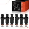 A-Premium Set of 6 Fuel Injectors Compatible with Honda Pilot