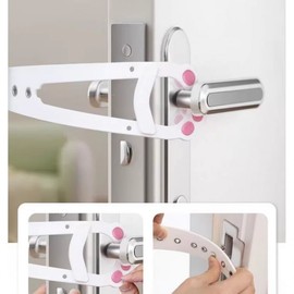 Cat Door Lock - Anti-Escape Pet Door Latch Fixed 2ea