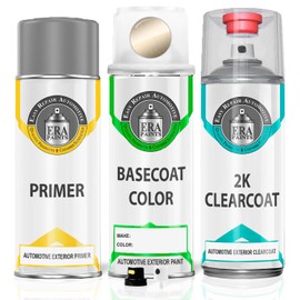 ERA Paints 4T8 - Sandy Beach Metallic for TOYOTA Exact Match Automotive Touch Up Paint Spray - 2K Premium Kit