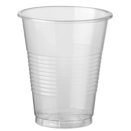 Bluetable Plastic Cups Bulk Disposable Clear Cups 7 oz - 600 Count BPA-Free - Good For Cold Drinks, Party Cups, Water Cooler Dispenser, Transparent Cups for Juice, Ice Tea, Soda [600 Pack/Case]