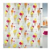 Spirella Shower Curtains, different designs, multi-coloured, 180 x 200 x