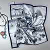 Pure Silk Square Scarf, 20 x 20 inches. Luxurious accessory