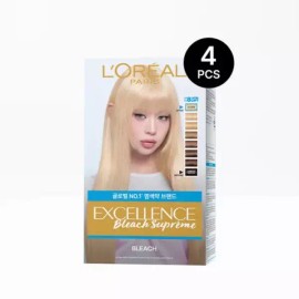 L'Oréal Paris [로레알파리]엑셀랑스 블리치 슈프림 4개 L'Oreal Paris Excellence Bleach Supreme 4PCS [Main product x 4]