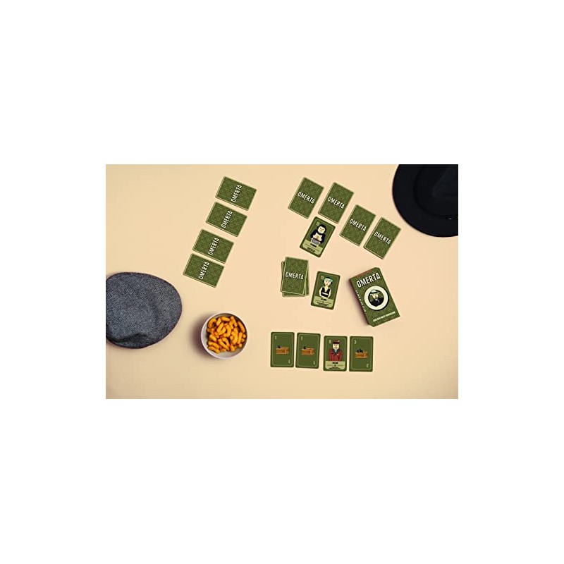 Helvetiq Verlag Omerta Card Game - Orange