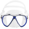 IST M75 Martinique Dual-Window Diving Snorkeling Mask (Clear Blue)