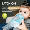 Boon Nursh Reusable Silicone Pouch Baby Bottles - Medium Flow