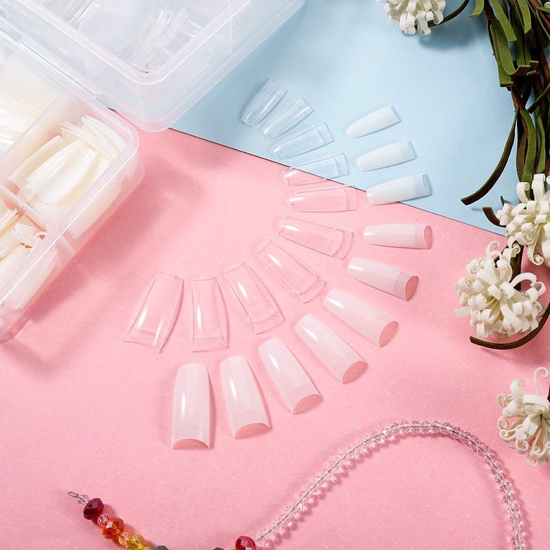 1000 piece false nails set, acrylic nail tips, fake nail