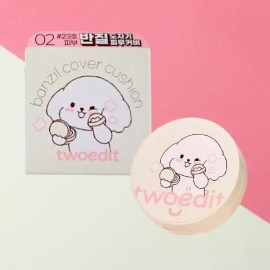 Two Edit 투에딧 반질 커버 쿠션 X세숑 23호 내추럴 Two Edit Radiant Cover Cushion X Session No. 23 Natural [Shiny Cover Cushion No. 23 Natural]