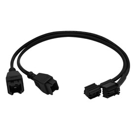 PARANNIC Obd2 Cable 12 8 Extension Adapter Cable for DS808 Maxisys MS905 MS906 MS908 Pro Maxisys Elite Scanner Tool, 12+8Pin Security Bypass Cable (2 PCS)