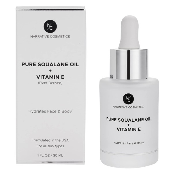 Narrative Cosmetics Squalane + Vitamin E - 1 Fl Oz