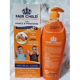 Fair child natural skin tone with egg yolk+ honey body lotion & 1 soap Kid+teens