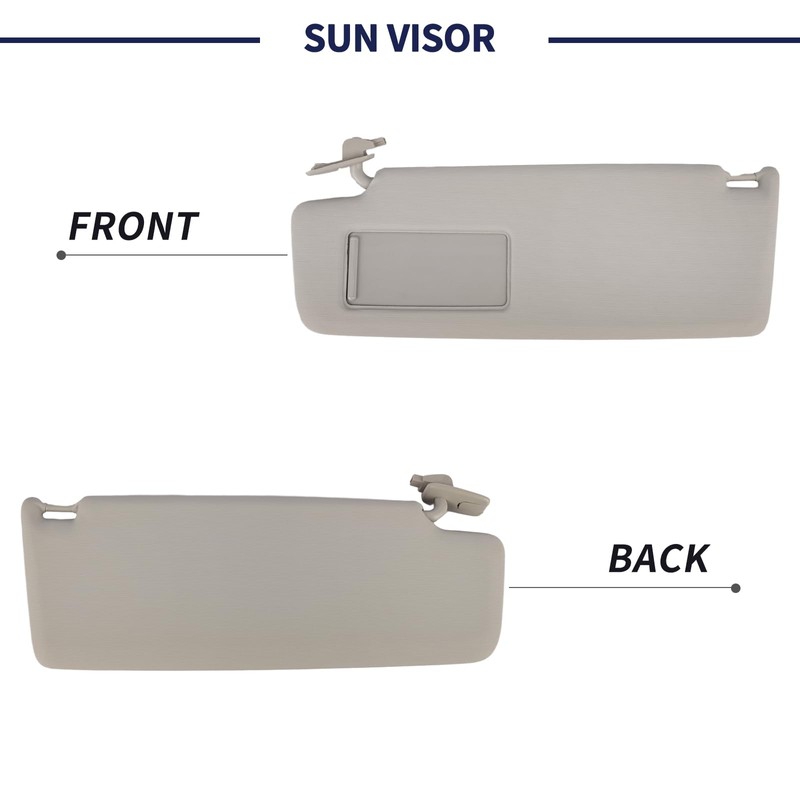 Magimaker Driver Side Sun Visor Fit for Volkswagen Tiguan 2009