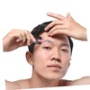 FOMIYES Pcs Stainless Steel Eyebrow Tweezers Automatic Retractable Precision Kit