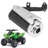 Scooter Exhaust Pipe Metal Alloy Replacement for 43cc 49cc Quad