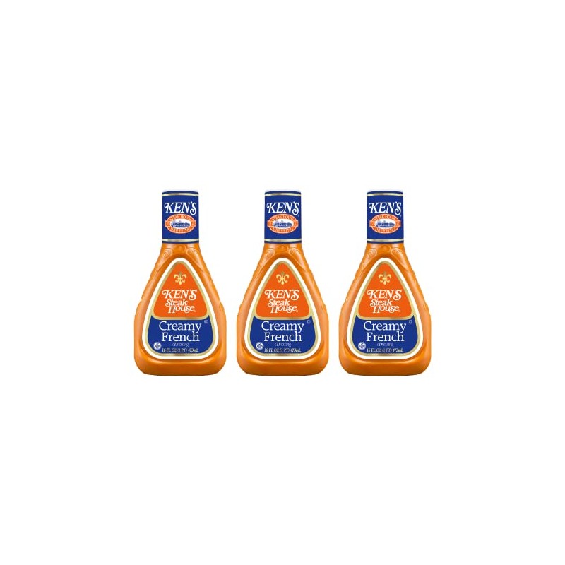 Ken's Steak House Creamy French Dressing (16 Ounce (Pack of