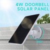 DEWIN Solar Panel for Doorbell, 4 W 5 V Solar