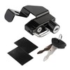 Kijima HTR-05012 Motorcycle Helmet Lock, Steel, Black, Triumph Speed 400/Scrambler